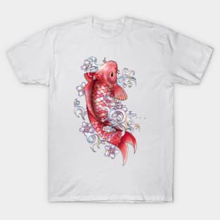 Garnet Koi Fish T-Shirt